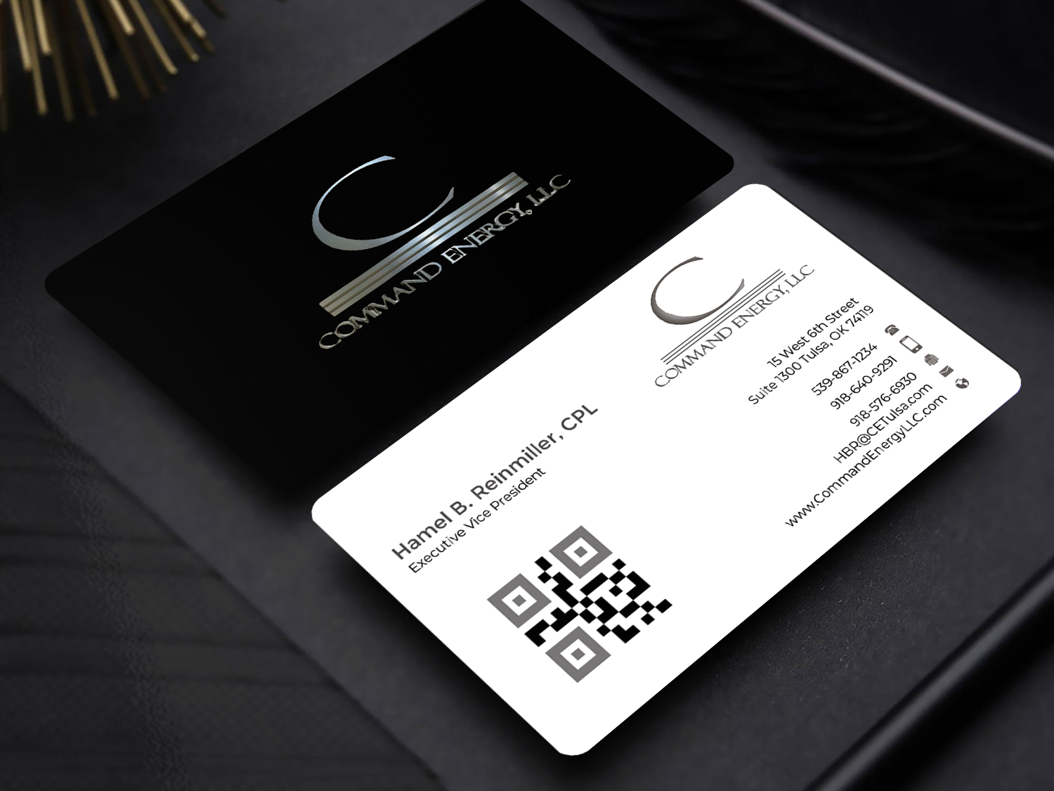 Visitenkarten-Design von Innovative Graphix für Command Energy, LLC | Design #32390107