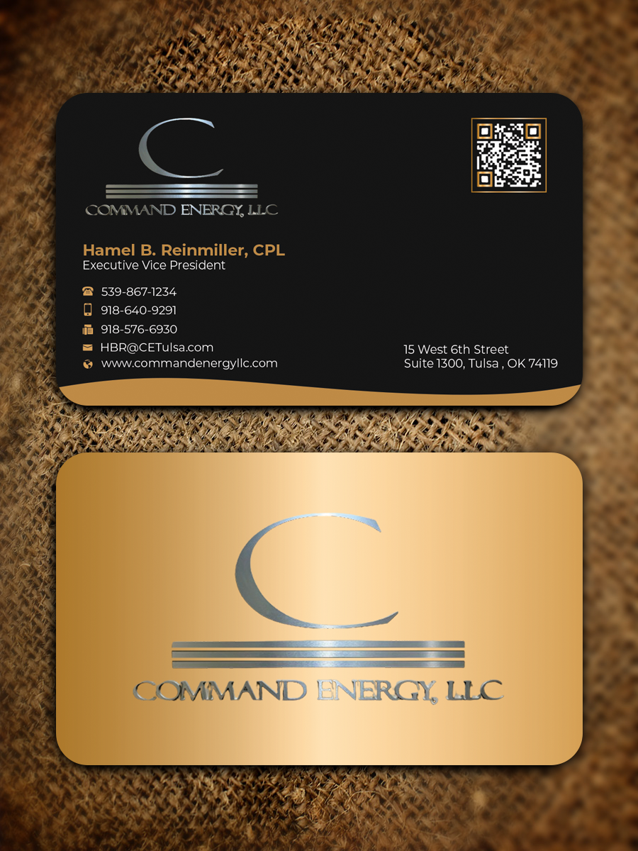 Business Card Design by Innovative Graphix for Command Energy, LLC | Design #32402571