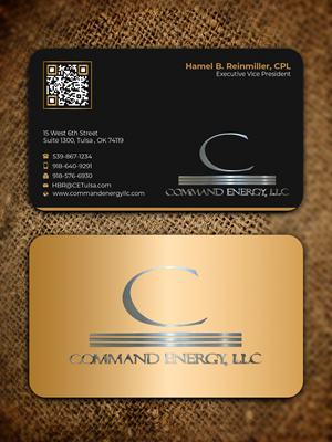 Diseño de Tarjeta de Presentación por Innovative Graphix para Command Energy, LLC | Diseño: #32402572