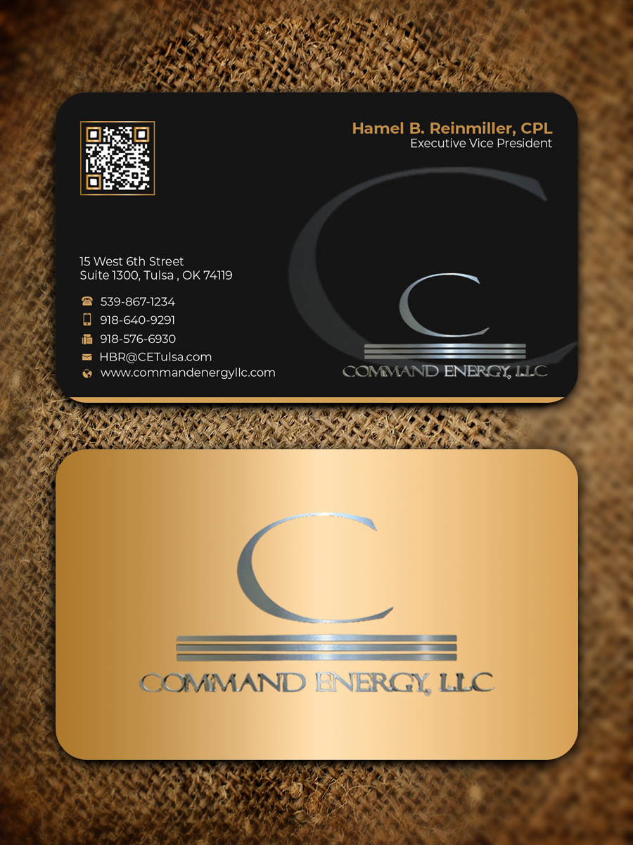 Business Card Design by Innovative Graphix for Command Energy, LLC | Design #32420562