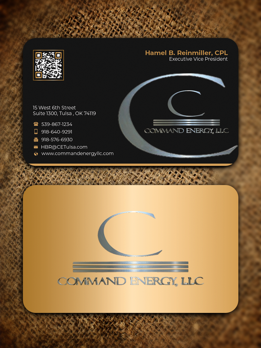 Business Card Design by Innovative Graphix for Command Energy, LLC | Design #32420563