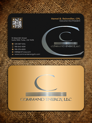 Diseño de Tarjeta de Presentación por Innovative Graphix para Command Energy, LLC | Diseño: #32420563