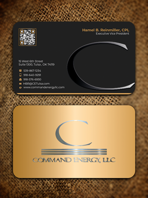 Diseño de Tarjeta de Presentación por Innovative Graphix para Command Energy, LLC | Diseño: #32420565