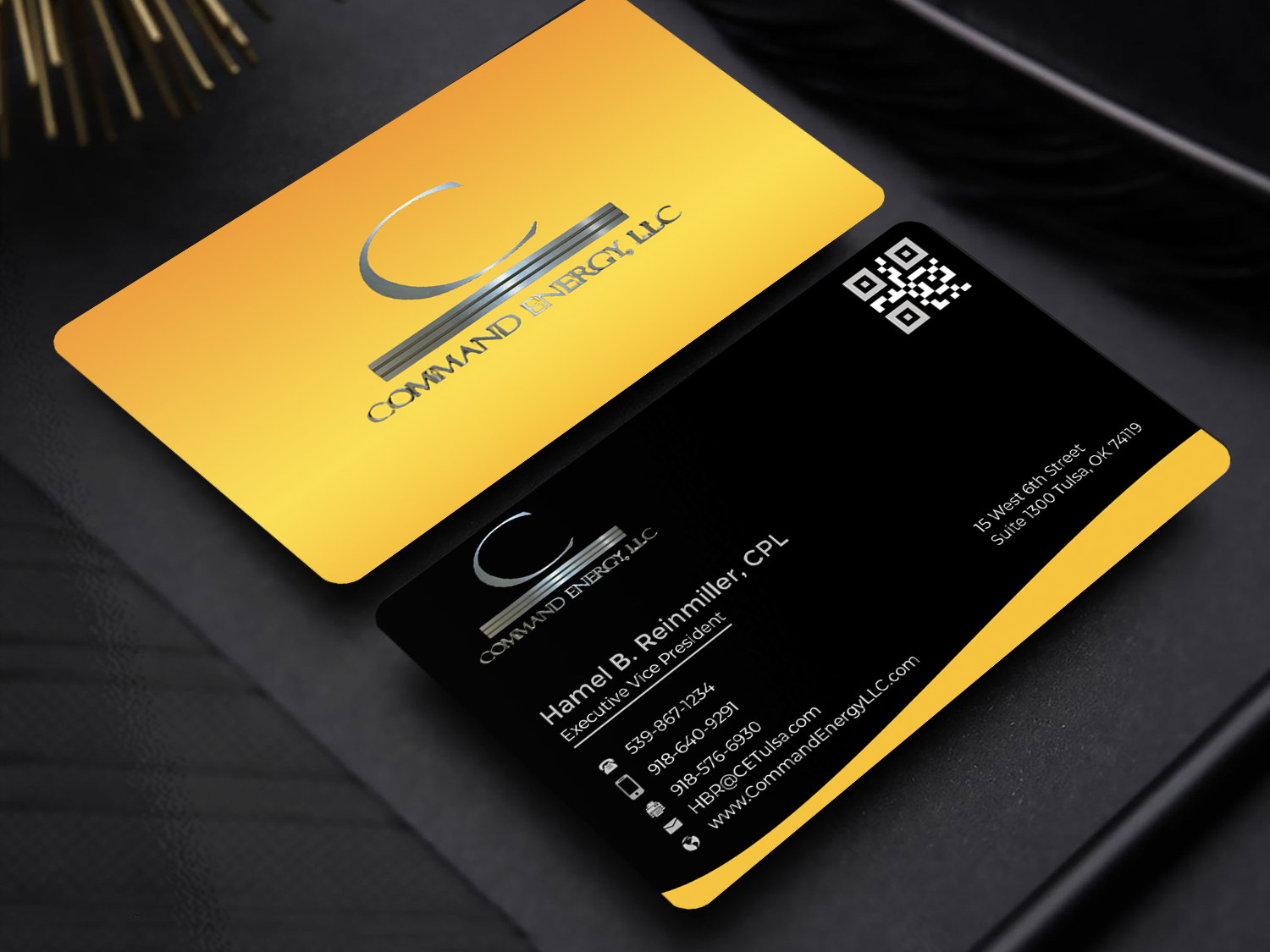 Business Card Design by Innovative Graphix for Command Energy, LLC | Design #32431727