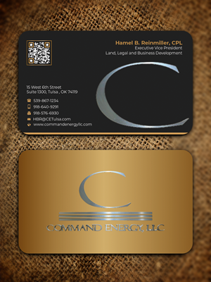 Diseño de Tarjeta de Presentación por Innovative Graphix para Command Energy, LLC | Diseño: #32451376