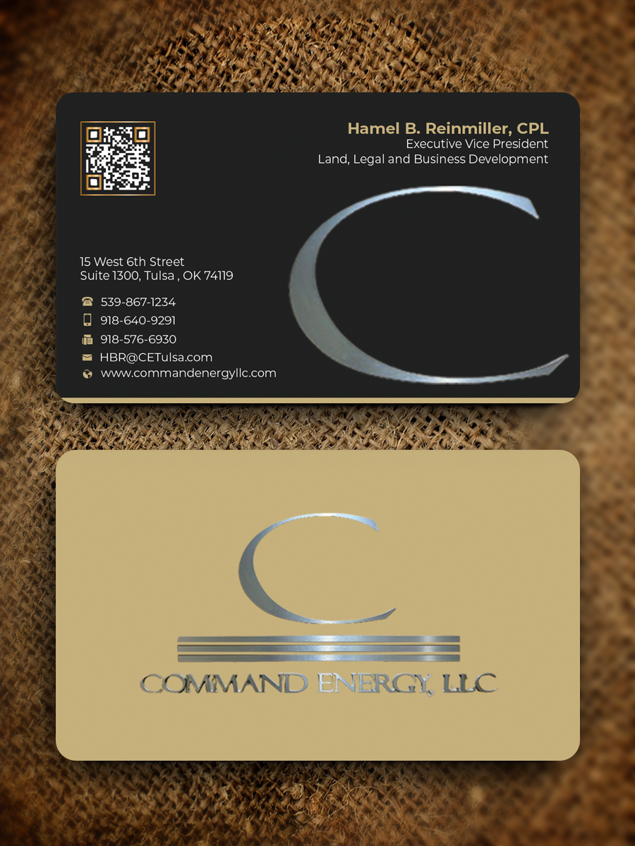 Business Card Design by Innovative Graphix for Command Energy, LLC | Design #32460637
