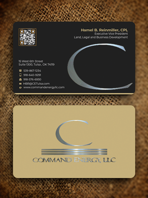 Diseño de Tarjeta de Presentación por Innovative Graphix para Command Energy, LLC | Diseño: #32460637
