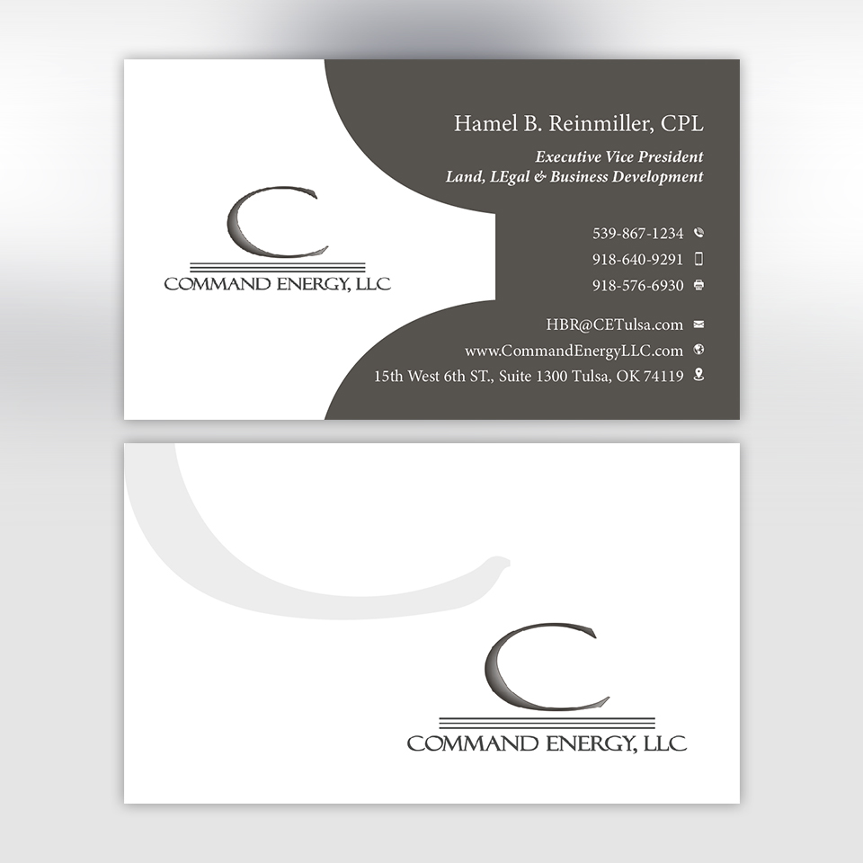 Business Card Design by YourLogoMaster for Command Energy, LLC | Design #32393155