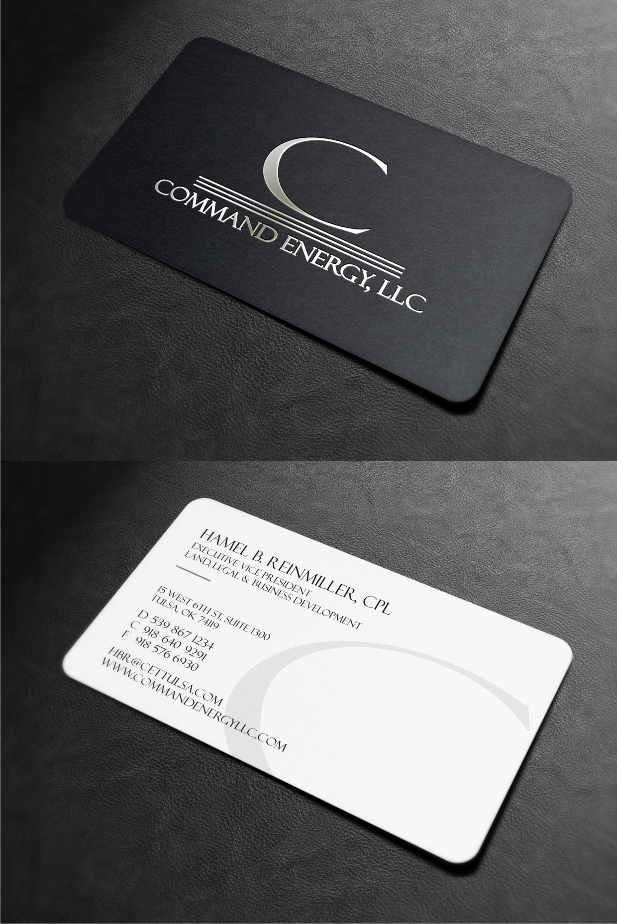 Business Card Design by Atvento Graphics for Command Energy, LLC | Design #32390663