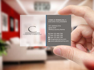 Design de Carte de Visite par Creations Box 2015 pour Command Energy, LLC | Design : #32398000