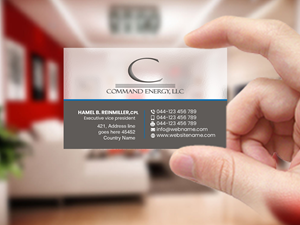 Design de Carte de Visite par Creations Box 2015 pour Command Energy, LLC | Design : #32398001