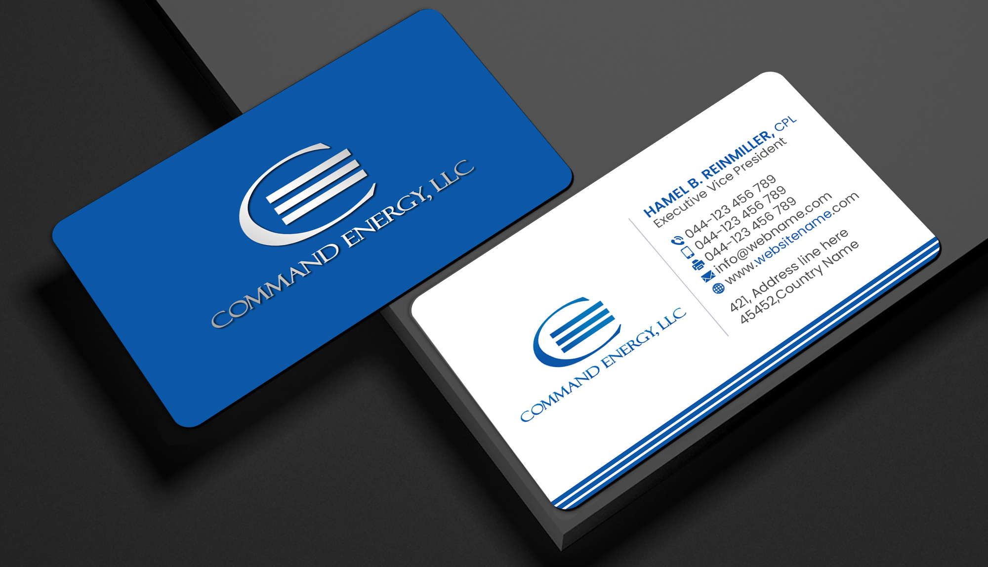Business Card Design by Creations Box 2015 for Command Energy, LLC | Design #32398095