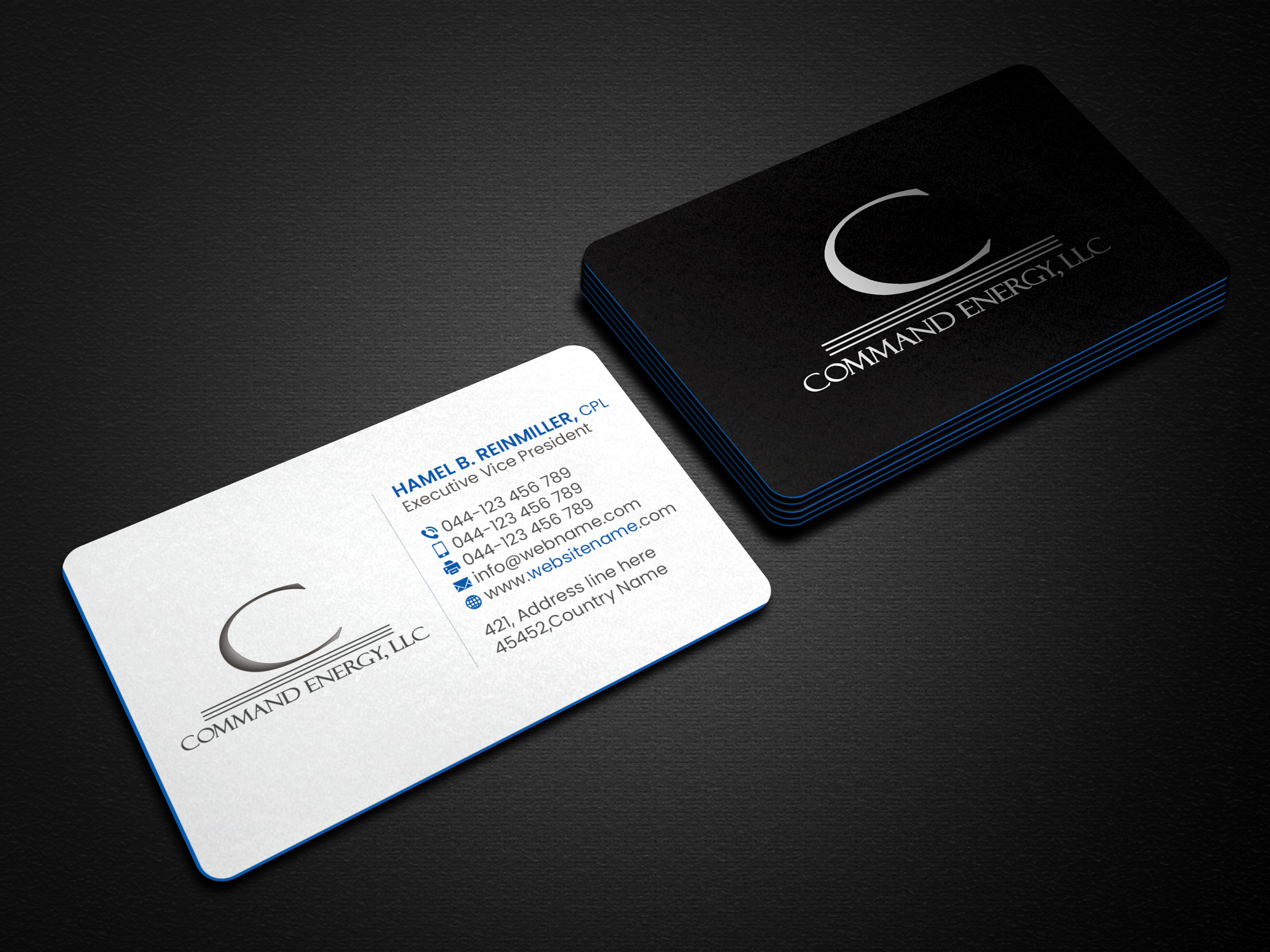 Business Card Design by Creations Box 2015 for Command Energy, LLC | Design #32398097