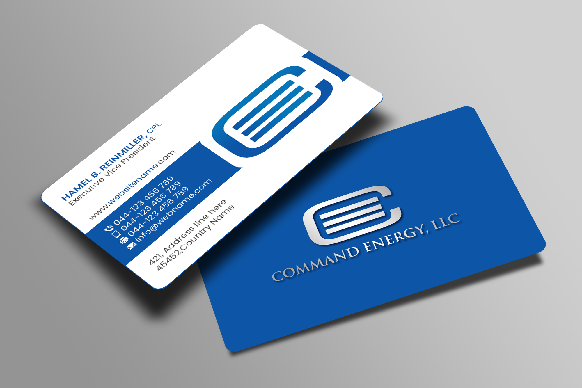 Business Card Design by Creations Box 2015 for Command Energy, LLC | Design #32398843