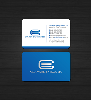 Design de Carte de Visite par Creations Box 2015 pour Command Energy, LLC | Design : #32409813