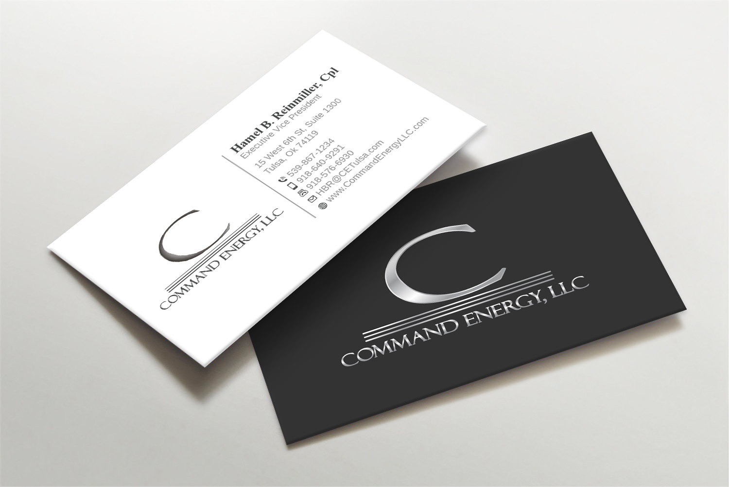 Business Card Design by LAXMI DESIGNHUB for Command Energy, LLC | Design #32382159