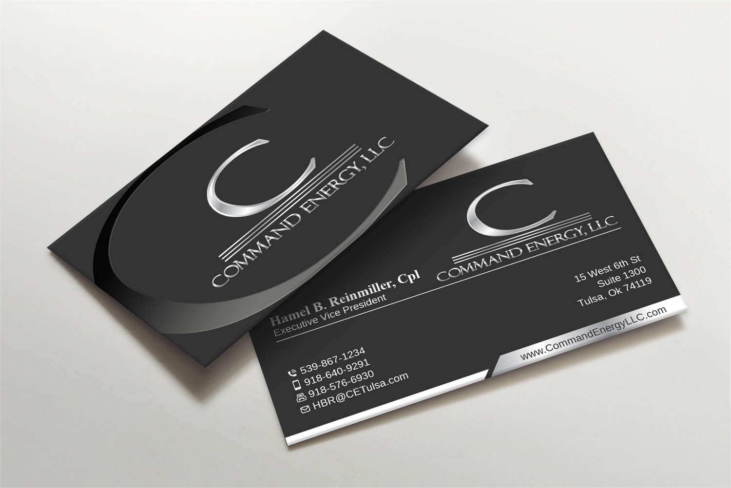 Business Card Design by LAXMI DESIGNHUB for Command Energy, LLC | Design #32382160