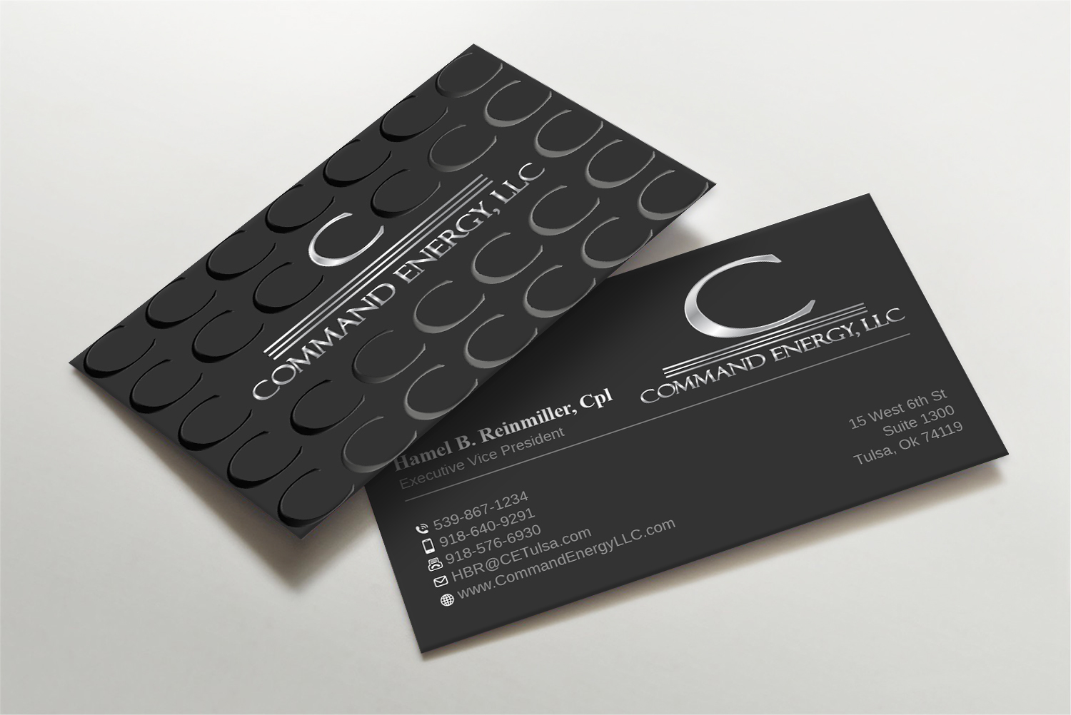 Business Card Design by LAXMI DESIGNHUB for Command Energy, LLC | Design #32382161