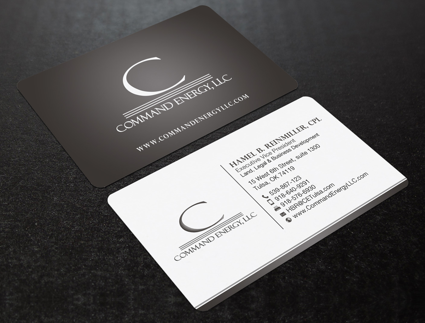 Business Card Design by Brand aid for Command Energy, LLC | Design #32382450
