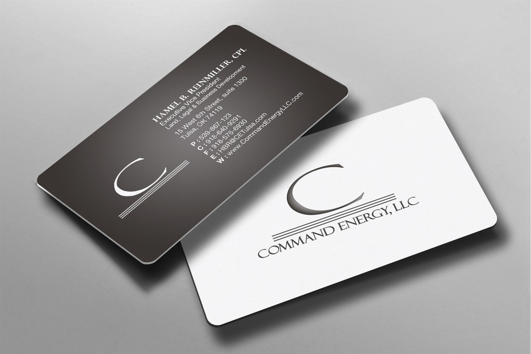 Diseño de Tarjeta de Presentación por Brand aid para Command Energy, LLC | Diseño #32382459