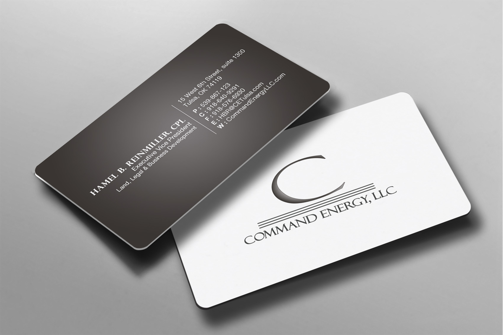 Business Card Design by Brand aid for Command Energy, LLC | Design #32382468