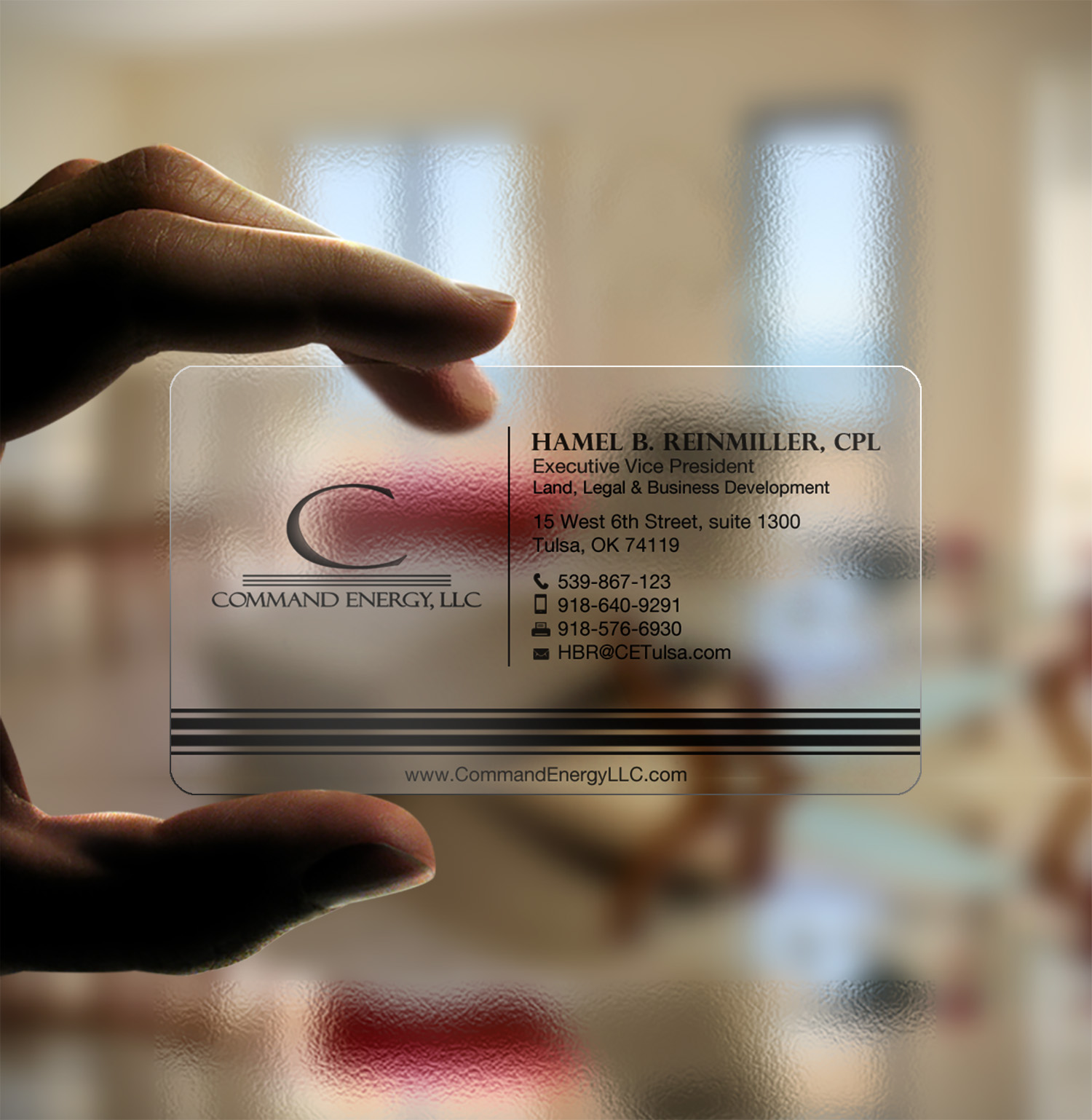 Business Card Design by Brand aid for Command Energy, LLC | Design #32382481