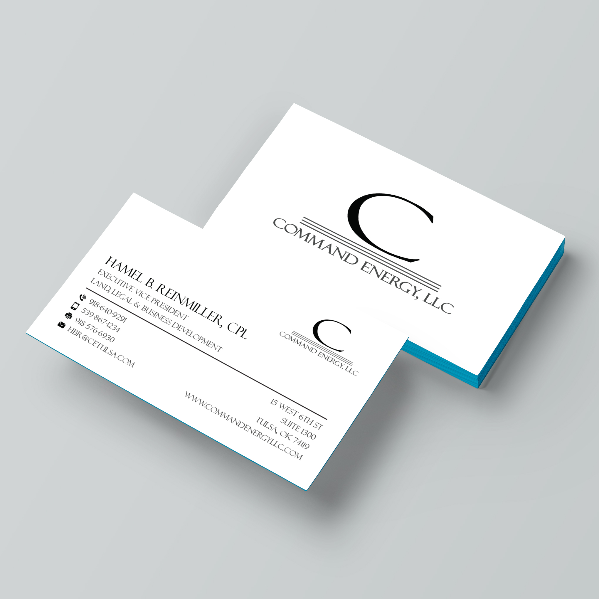 Business Card Design by Bikash Das for Command Energy, LLC | Design #32408125