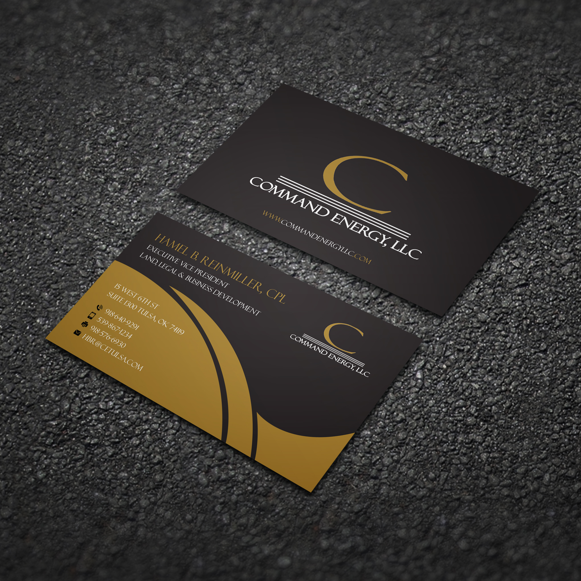 Business Card Design by Bikash Das for Command Energy, LLC | Design #32408175