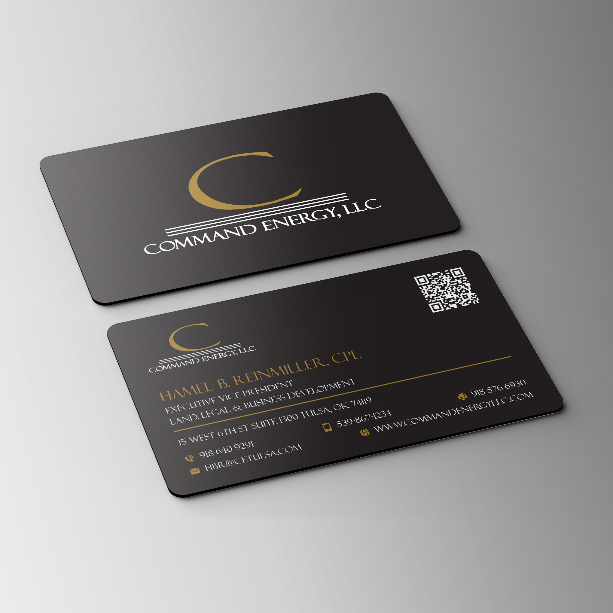 Business Card Design by Bikash Das for Command Energy, LLC | Design #32408204