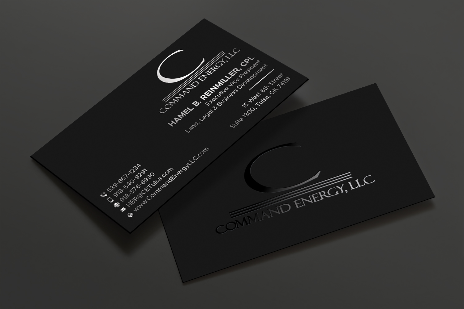 Design de Carte de Visite par DesignShout pour Command Energy, LLC | Design #32414047