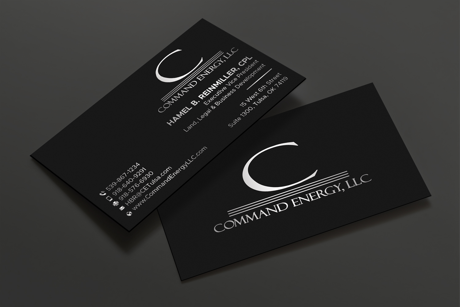 Business Card Design by DesignShout for Command Energy, LLC | Design #32414049