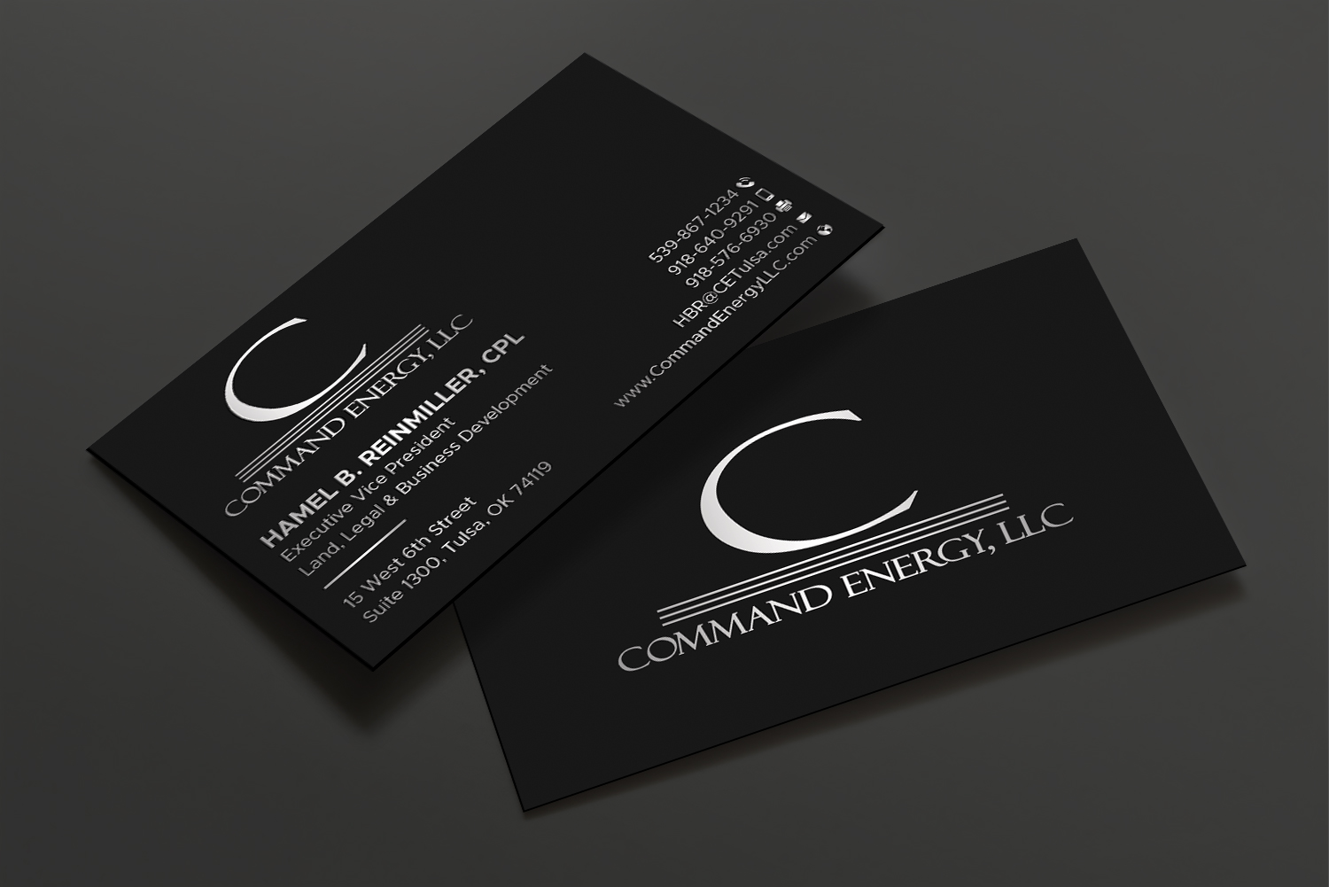 Design de Carte de Visite par DesignShout pour Command Energy, LLC | Design #32414139
