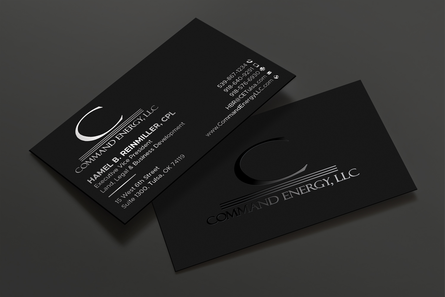 Design de Carte de Visite par DesignShout pour Command Energy, LLC | Design #32414140