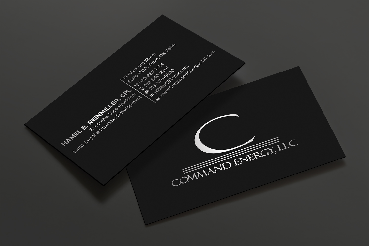 Business Card Design by DesignShout for Command Energy, LLC | Design #32414167