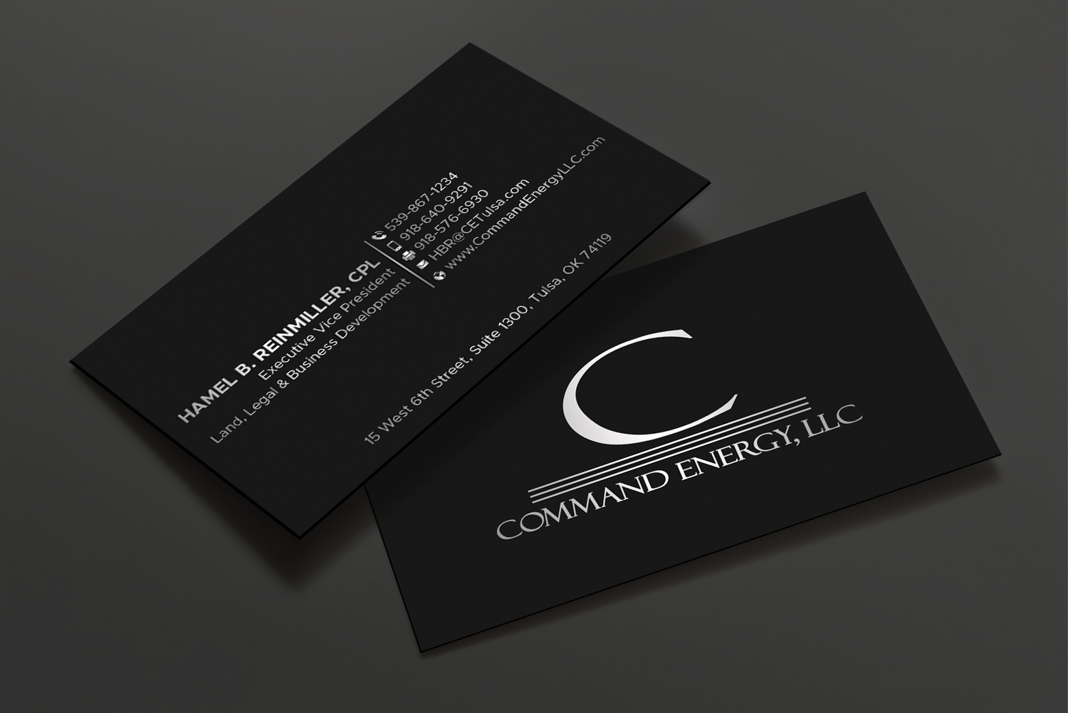 Diseño de Tarjeta de Presentación por DesignShout para Command Energy, LLC | Diseño #32414168