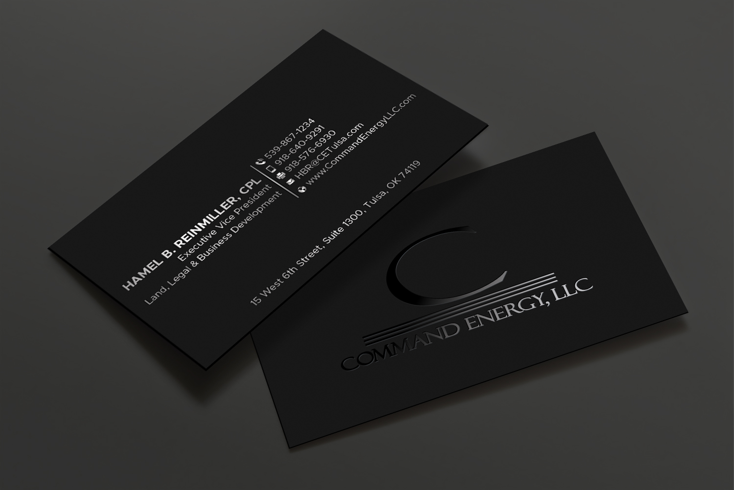 Design de Carte de Visite par DesignShout pour Command Energy, LLC | Design #32414169