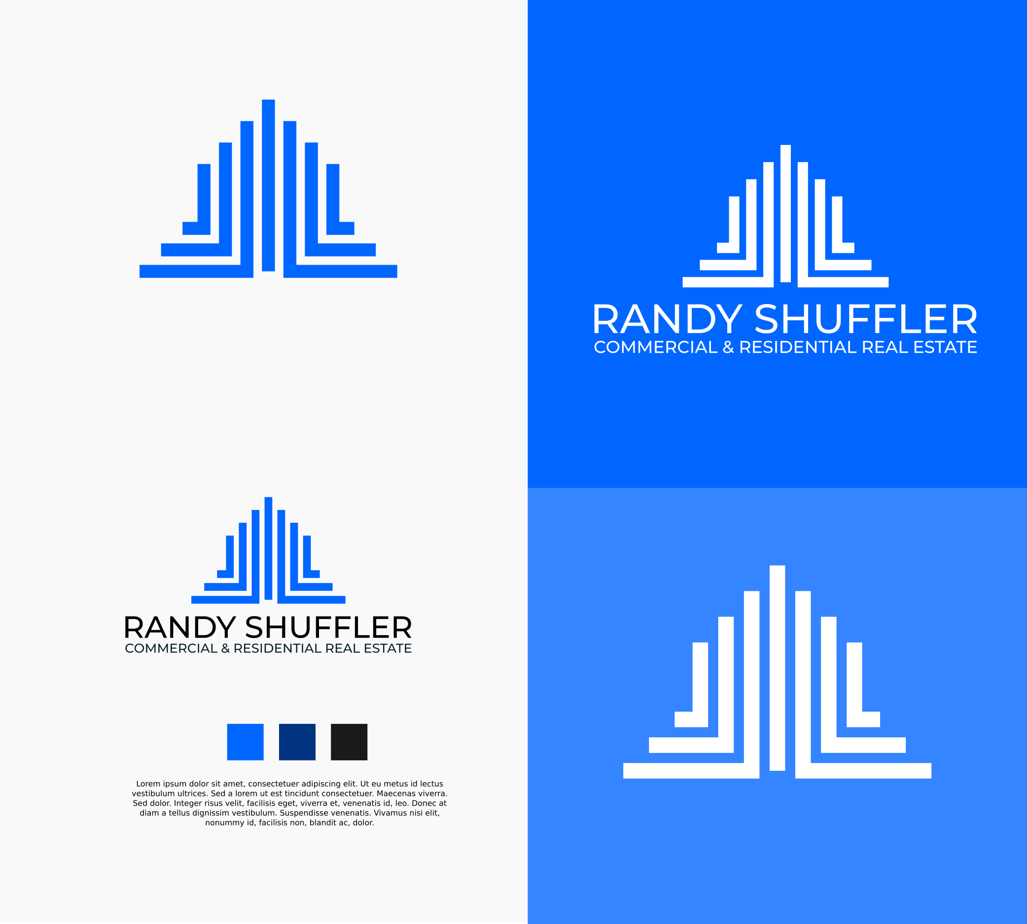 Elegant, Playful, real estate Logo Design for RANDY SHUFFLER