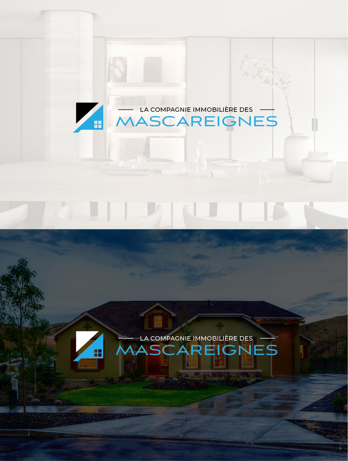 Logo Design by Fuuma for la compagnie immobiliere des mascareignes | Design #32391740