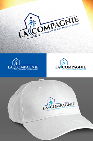 Logo Design by sol design2 for la compagnie immobiliere des mascareignes | Design: #32388605