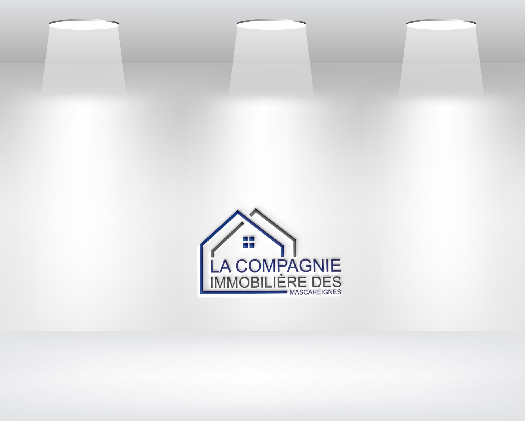 Logo Design by Daniel Khan for la compagnie immobiliere des mascareignes | Design #32388458
