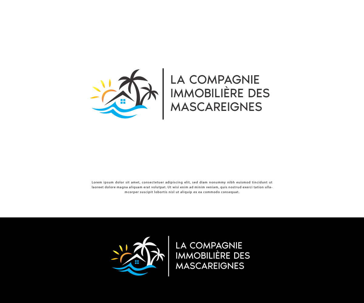 Logo Design by VirtueDesignPro for la compagnie immobiliere des mascareignes | Design #32389572