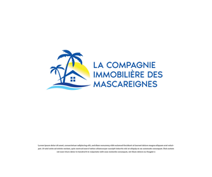 Logo Design by VirtueDesignPro for la compagnie immobiliere des mascareignes | Design: #32389624