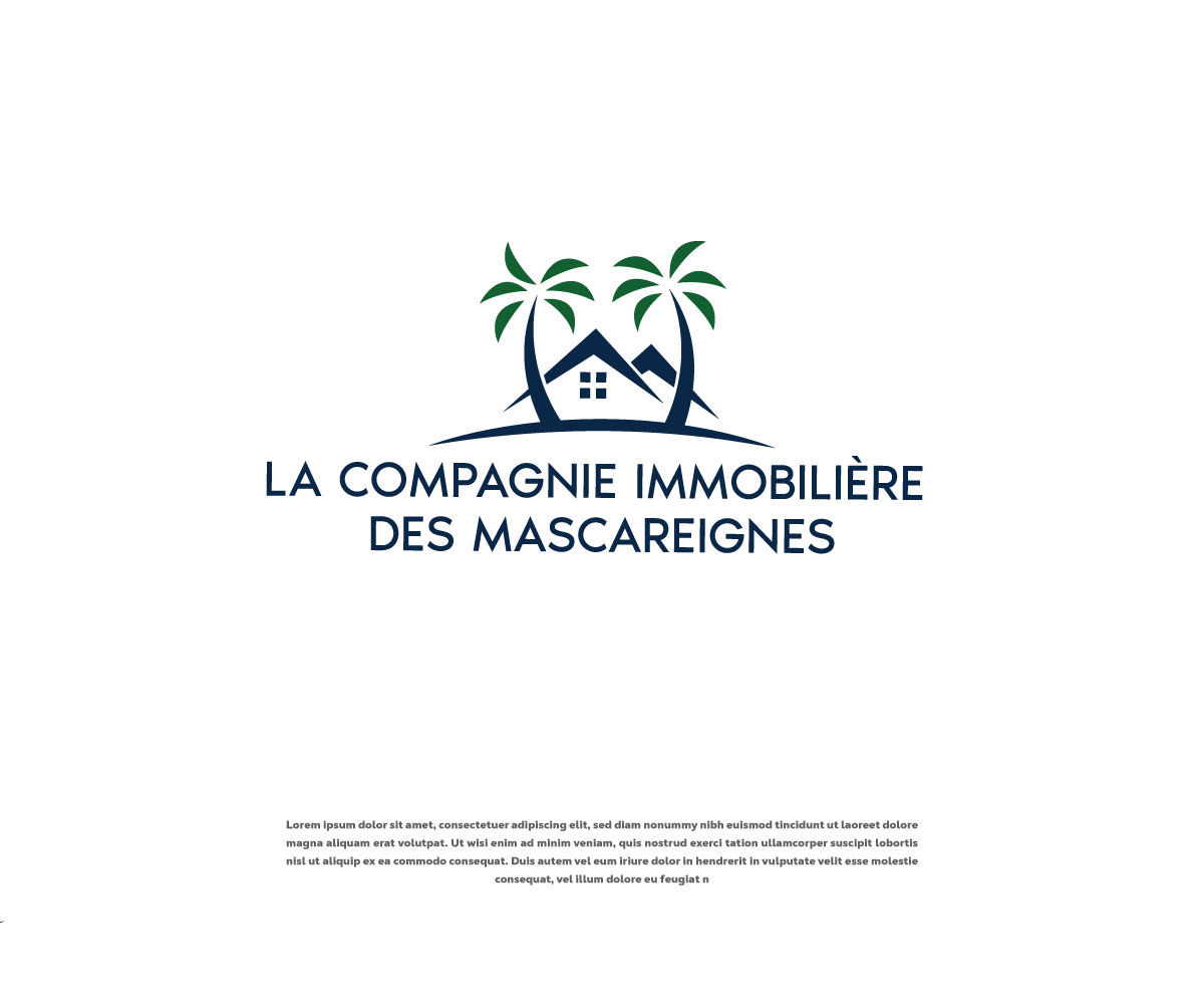 Logo Design by VirtueDesignPro for la compagnie immobiliere des mascareignes | Design #32389761