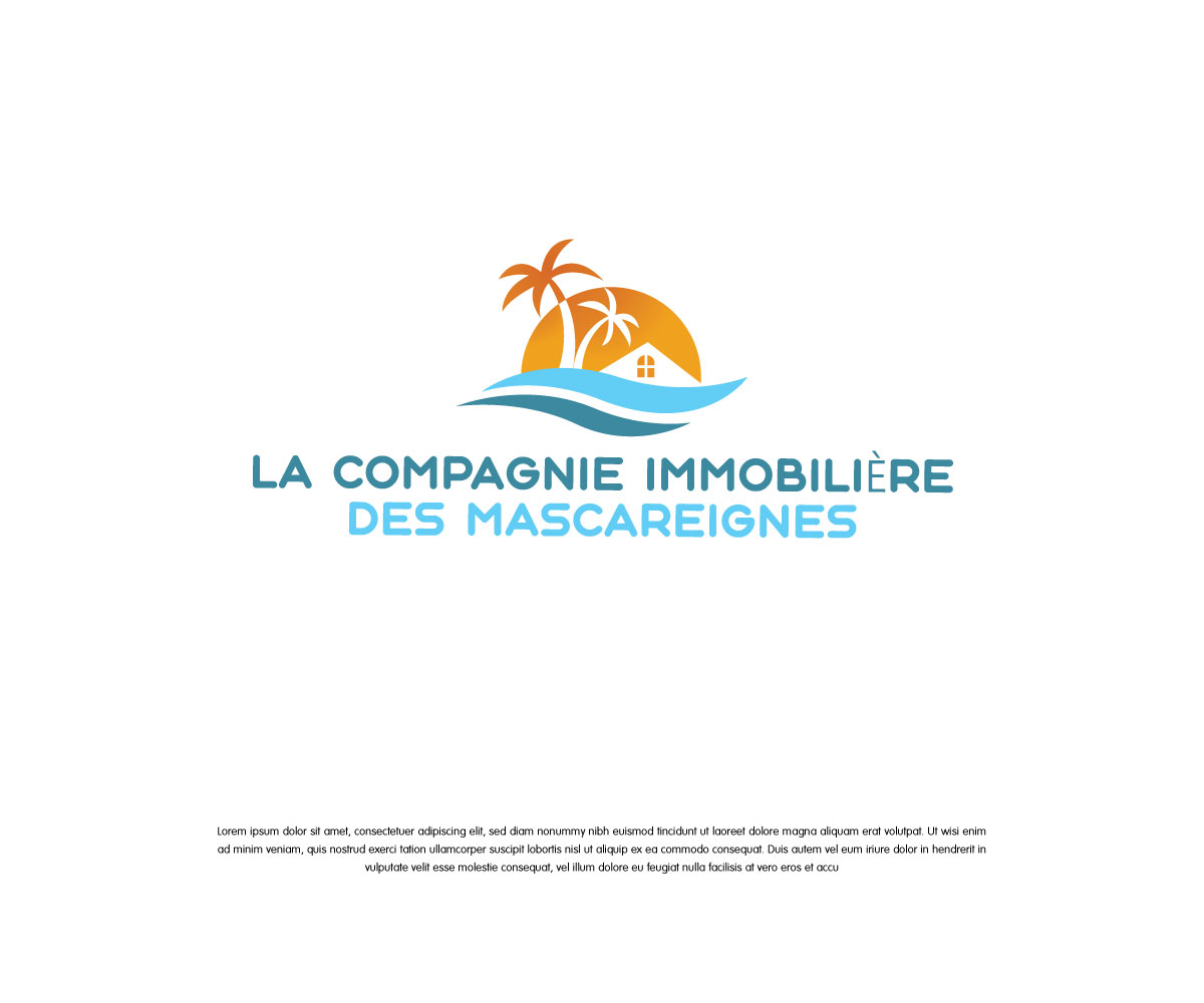 Logo Design by VirtueDesignPro for la compagnie immobiliere des mascareignes | Design #32390041