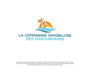 Logo Design by VirtueDesignPro for la compagnie immobiliere des mascareignes | Design: #32390041