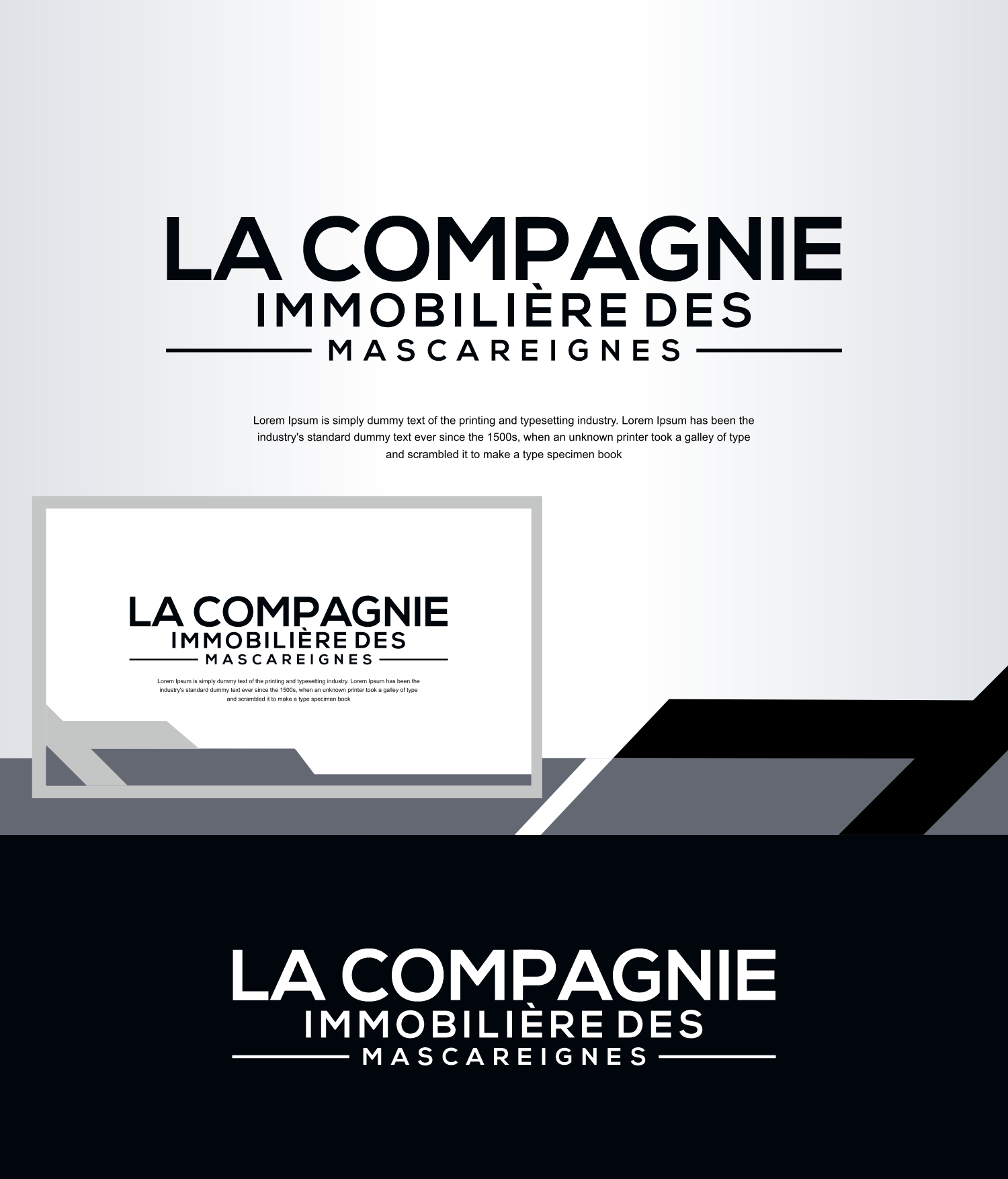 Logo Design by cah awu for la compagnie immobiliere des mascareignes | Design #32383826