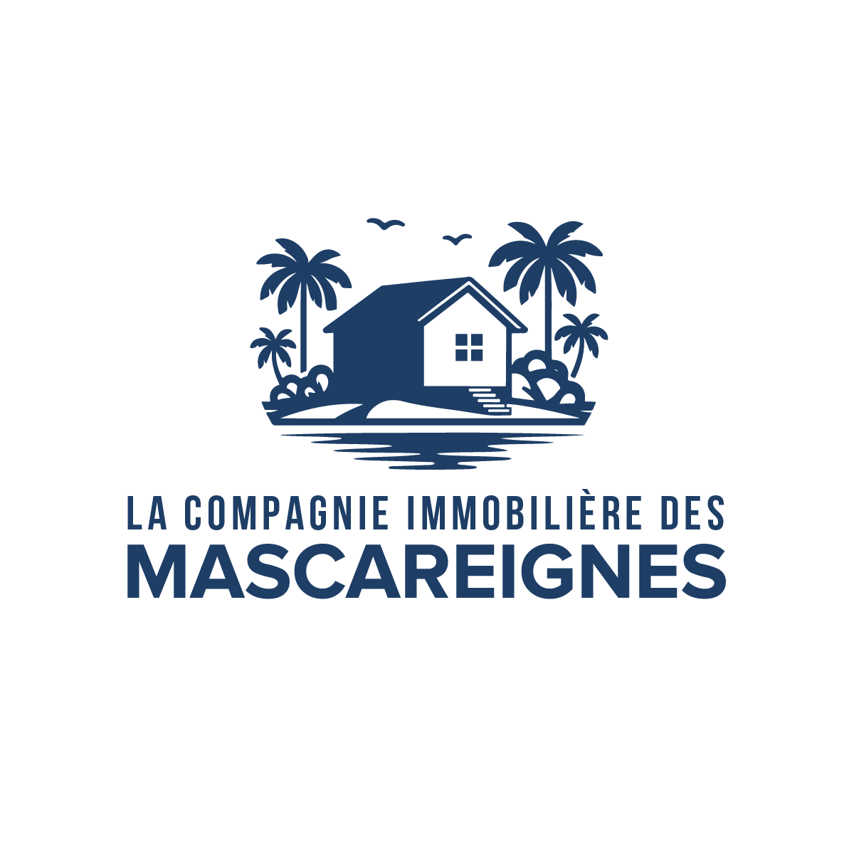 Logo Design by Elrich for la compagnie immobiliere des mascareignes | Design #32402254