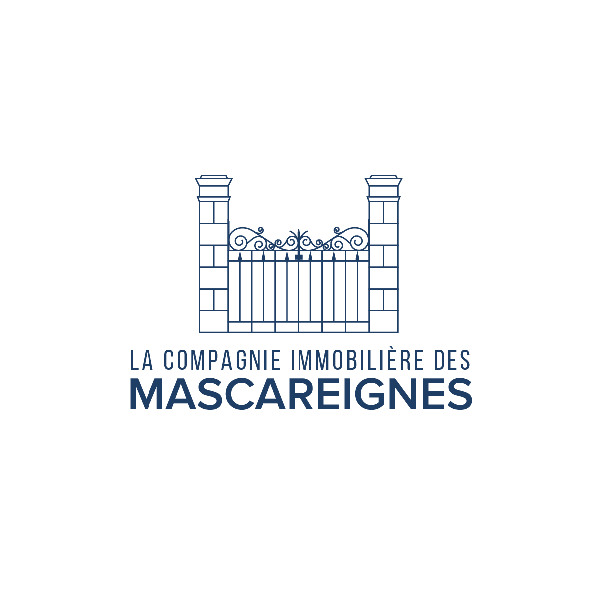 Logo Design by Elrich for la compagnie immobiliere des mascareignes | Design #32409346