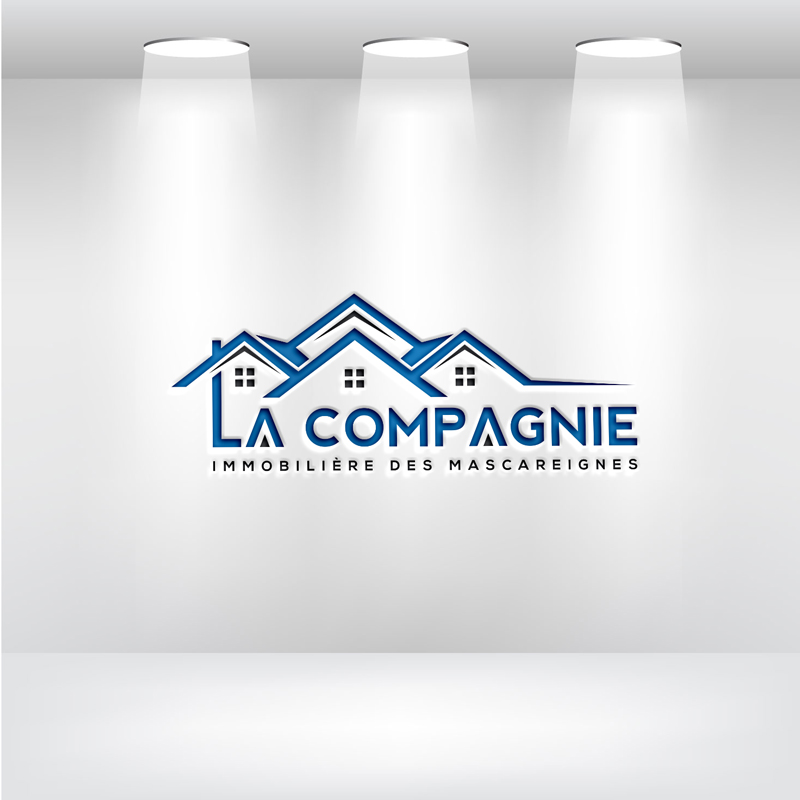 Logo Design by luxydesign for la compagnie immobiliere des mascareignes | Design #32429489