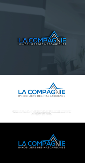 Logo Design by uzzal100 for la compagnie immobiliere des mascareignes | Design #32389630